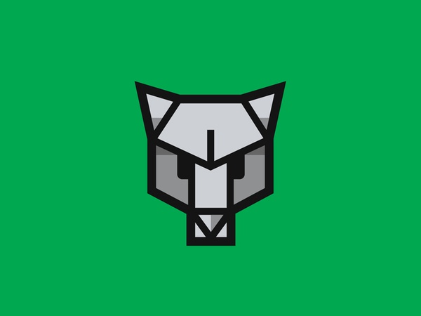 Minnesota Timberwolves  gray logo animal sports basketball green head.jpg
