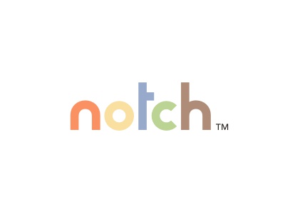 Notch  logo logotype wordmark typography nutrition food multicolor col.jpg