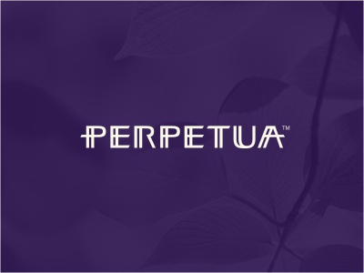 Perpetua logo beauty cosmetics logotype purple line minimal style line.jpg