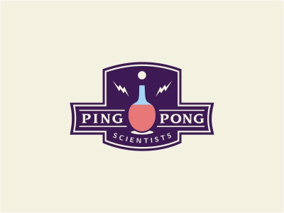 Ping Pong Scientists science logo crest purple blue red beige ping pon.jpg