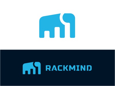 Rackmind logo animal wild elephant bar chart app blue stats stack.jpg