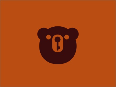 Safebear logo animal wild bear head safe security key negative brown p.jpg