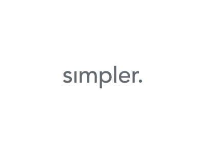 Simpler logo logotype typography gray management simple.jpg