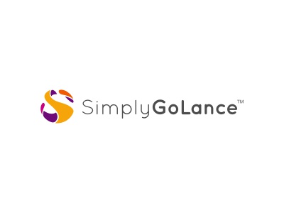 SimplyGoLance logo initials bird animal multicolor colorful round circ.jpg