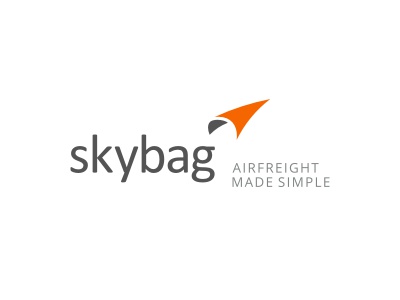 SkyBag logo sky freight cargo airplane gray orange shadow.jpg