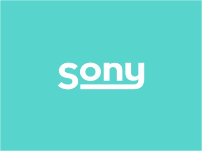 Sony logo logotype typography blue green underline global.jpg