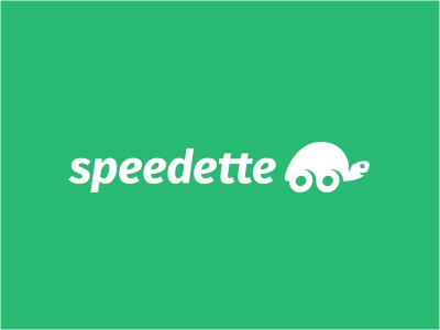 Speedette online logo animal turtle speed social network wheels tortoi.jpg