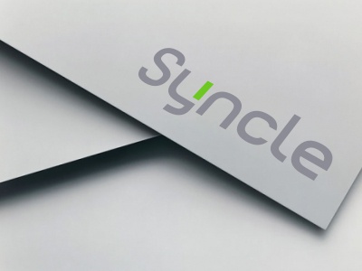 Syncle dna logo logotype custom typography lettering tech green app pl.jpg