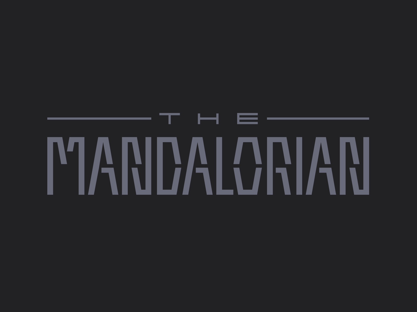 The Mandalorian Logo sci-fi helmet symbol logotype typography identity.jpg