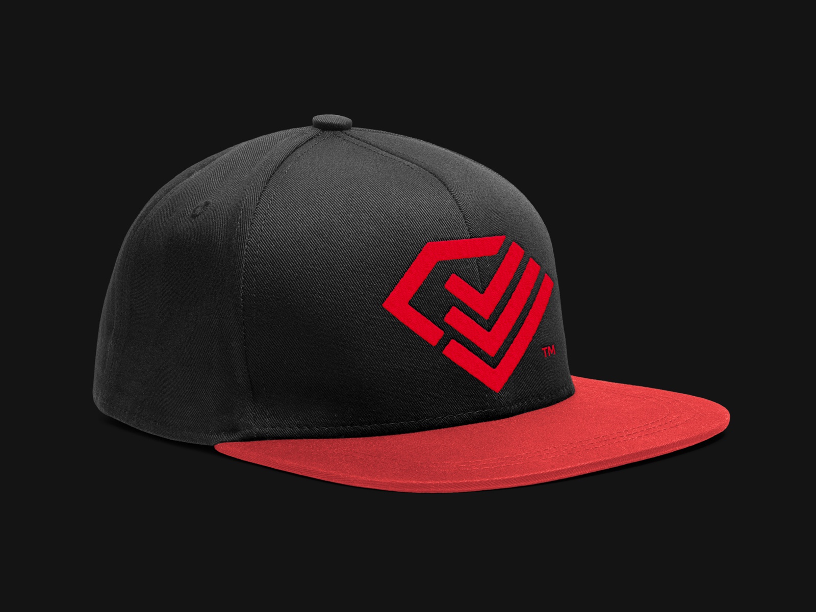 Triple Check Diamond emblem shield safety security strong detail cap q.jpg