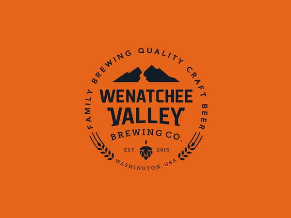 Wenatchee Valley Beer Action open crest emblem hop wheat valley river.jpg