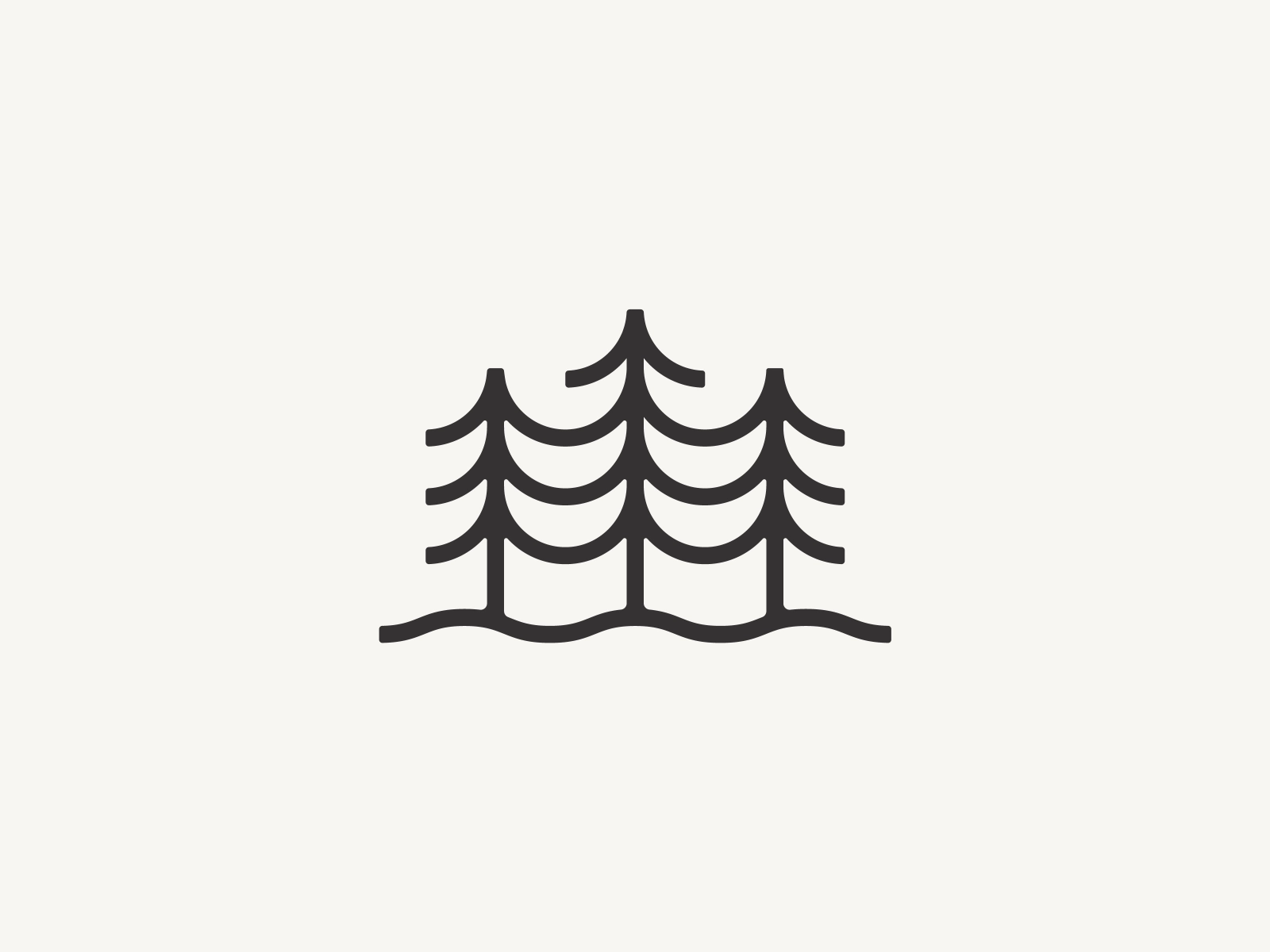 Tree Fam river lake tree line art columbia north face patagonia hat br.webp