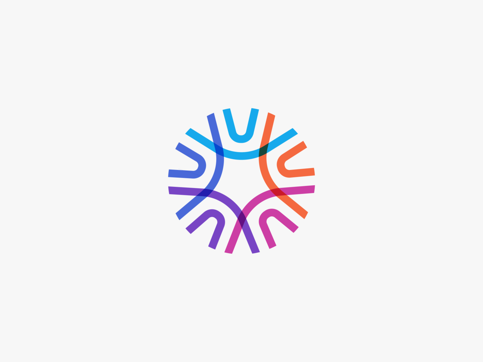 Unity brand identity line art minimal illustration illustrator icon ci.webp
