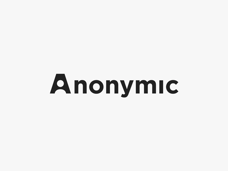 Anonymic logotype juliusseniunas identity icon symbol brandmark brandi.webp