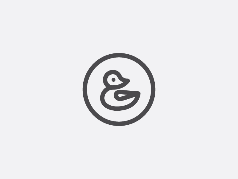 Duckling + G + O logo kids duck duckling nature ecology apparel animal.webp