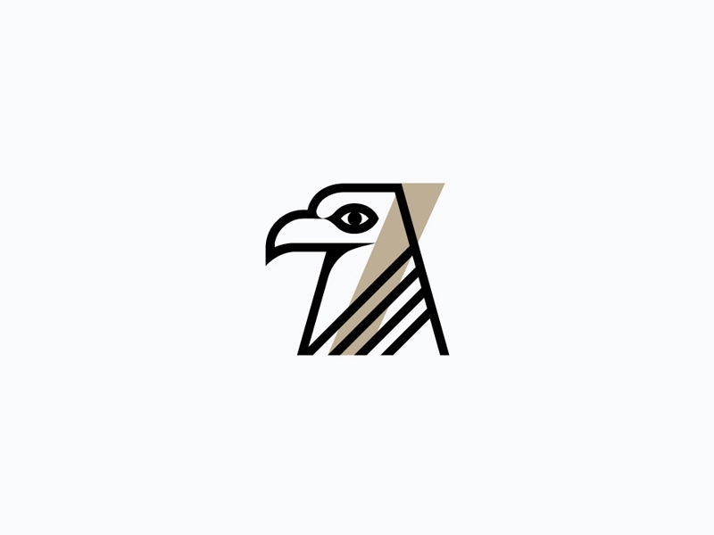 Hawk + 7 brand identity branding logo logotype bird flight aviation sy.webp