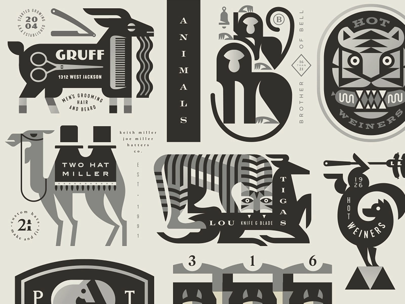 Animals camel animal dog goat monkey horse tiger.webp