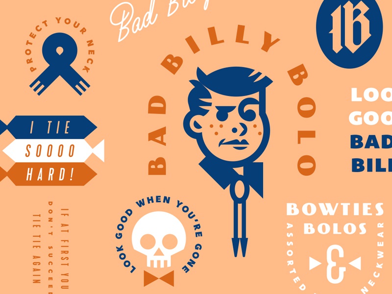 Bad Billy Bolo bad kid child type tie bolotie boy.jpg