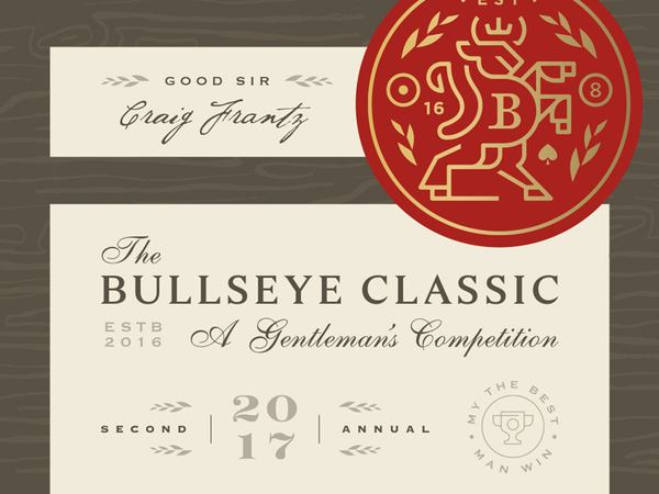 Bullseye Classic 2017 horns crown pool shield crest game bar darts ani.webp