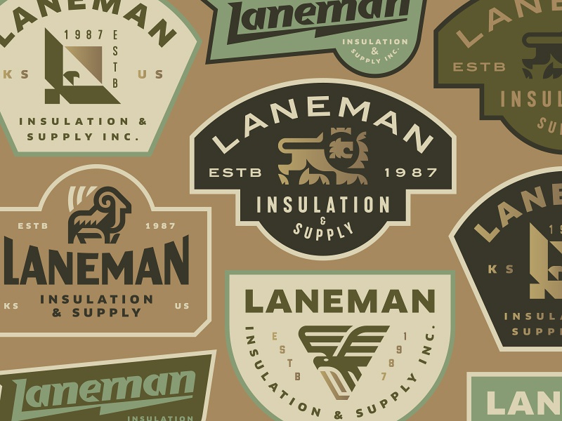 Ianeman Insulation badge ram crest lion.jpg