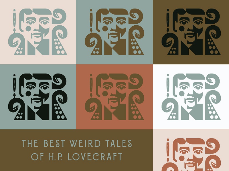 The Best Weird Tales of H.P. Lovecraft cthulhu face man writer tentacl.jpg