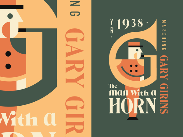 The man with a Horn tuba band type play horn man.webp