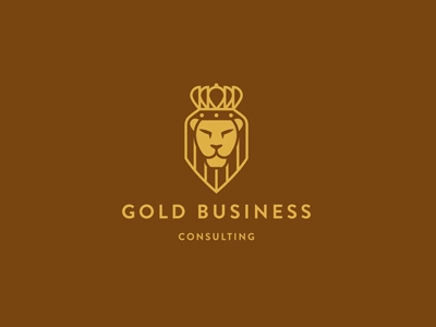 Gold Business lion shield crown gold business consulting ru-ferret fer.webp