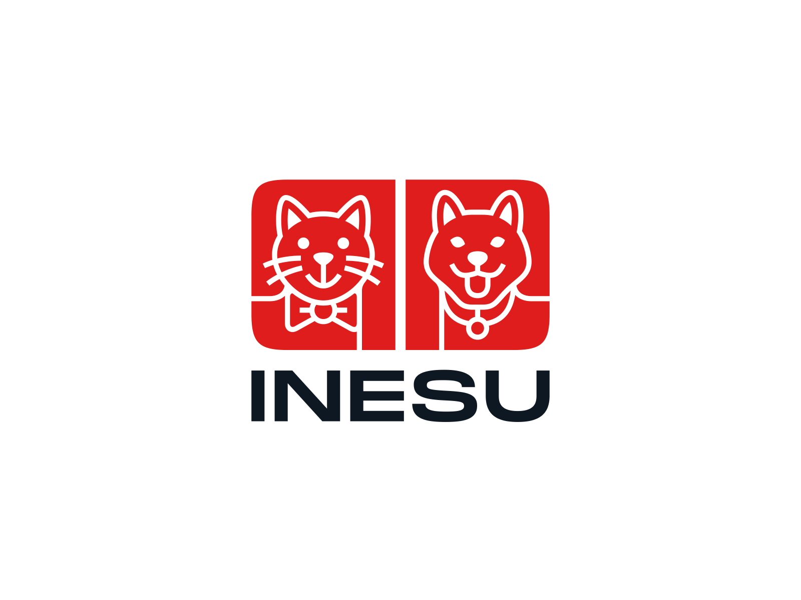 INESU japanese branding logo collar bow seal pet food cat dog.png