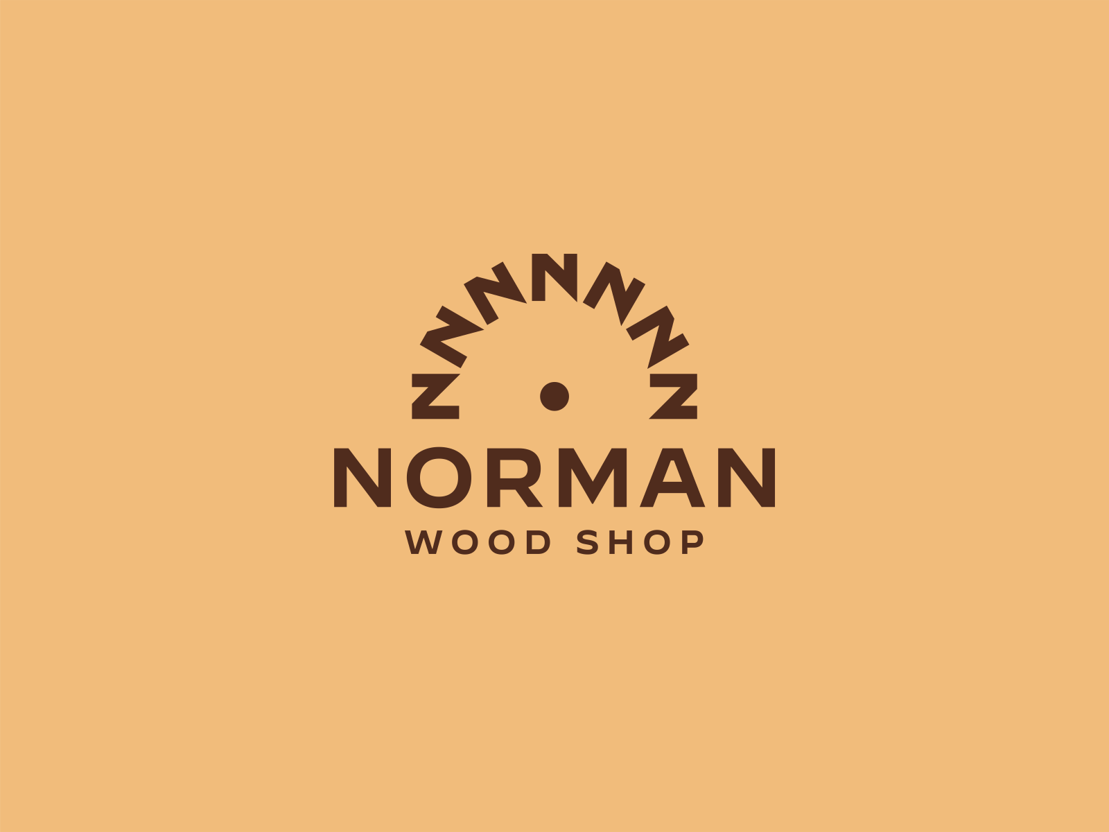 Norman Wood Shop wood negative space saw circular n branding logo.png