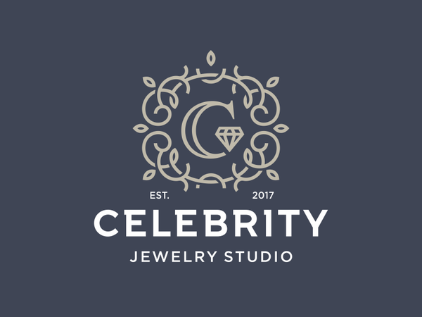 Celebrity  mark emblem sign logo letter с diamont brilliant celebrity.png