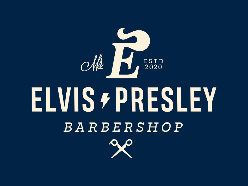 Elvis Presley sign letter lettering logodesign symbol logotype logo ha.png