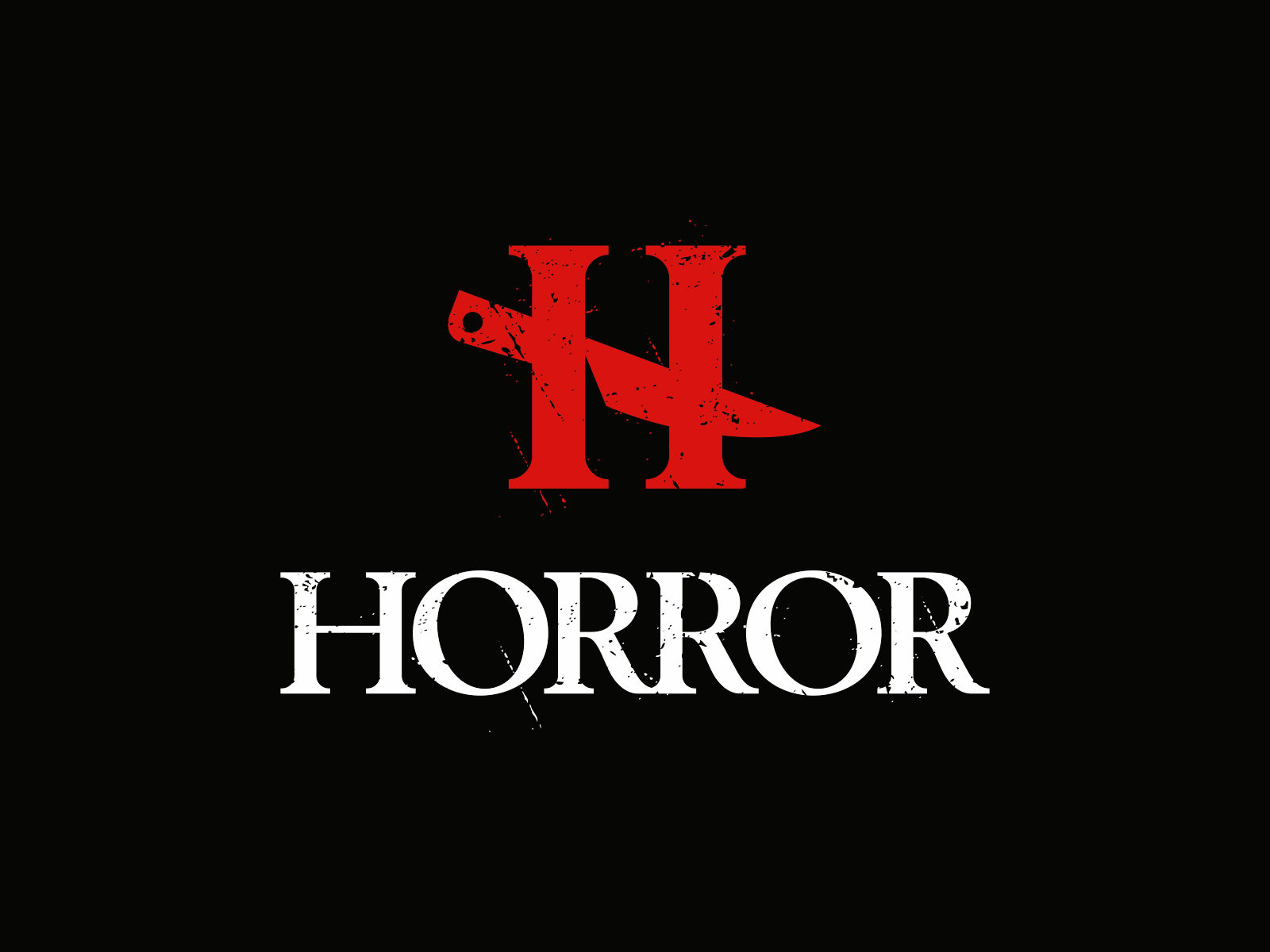 Horror monogram letter symbol logodesign logotype sign icon logo knife.png