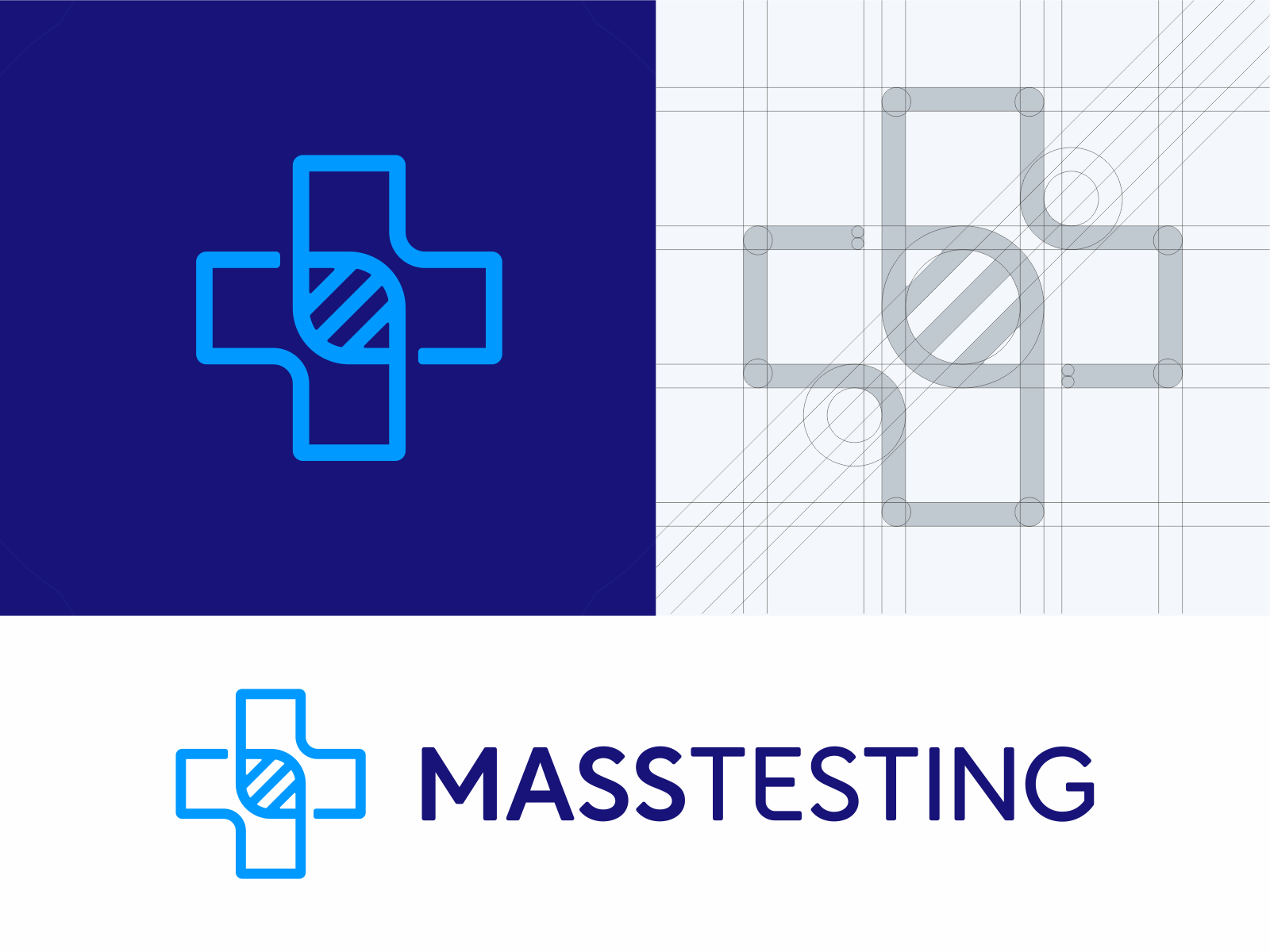 MASSTESTING cross genetic medicine symbol logodesign logotype logo hea.png