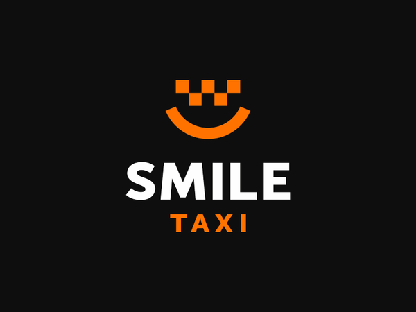 Smile taxi taxi smile sign logo icon delivery.png
