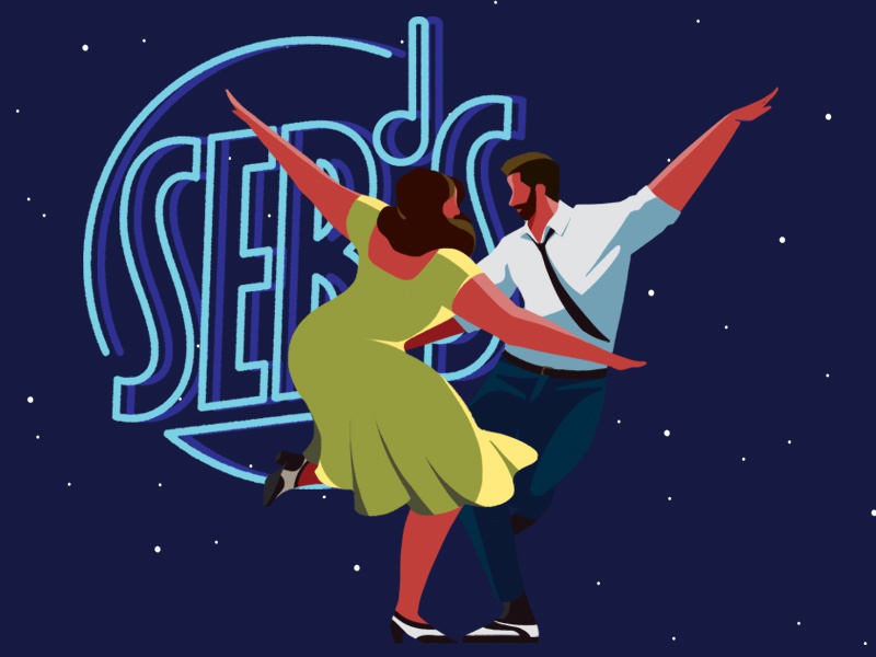 A Lovely Night dance illust illustration movie lalaland.jpg