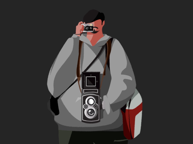 Cameraman illustration character man film camera cameraman photographe.jpg