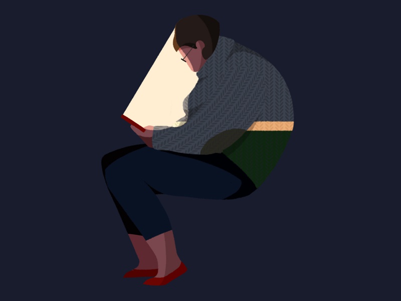 light off woman sweater illust character.jpg