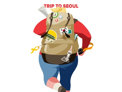 Trip to Seoul seoul korea illust trip.jpg