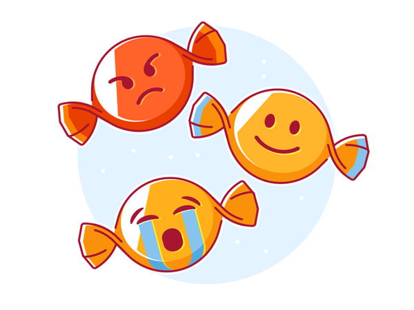 Candimoji sweet candy rage emoji sob smile line color simple shape gly.png