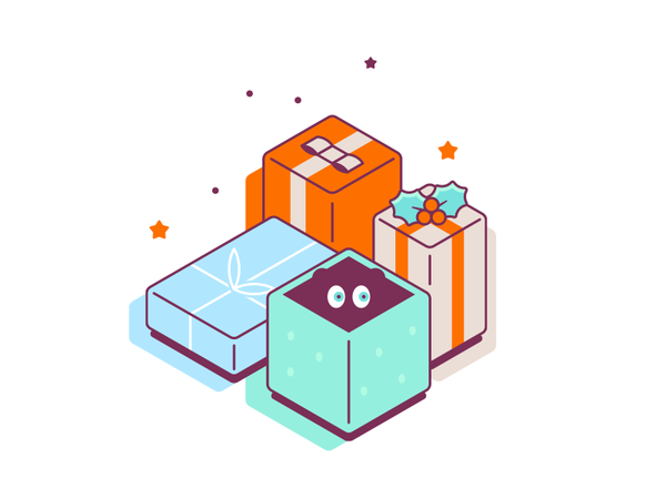 Christmas Presents christmas color icon line present illustration.png