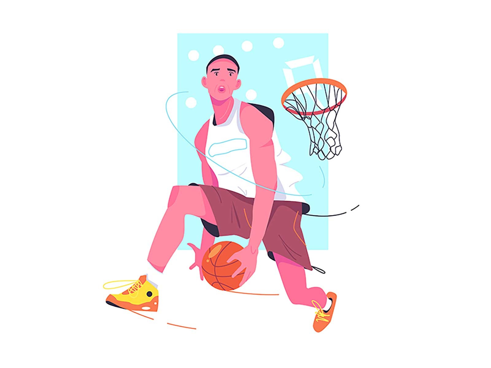 Basketball player character business ui person cartoon background desi.jpg