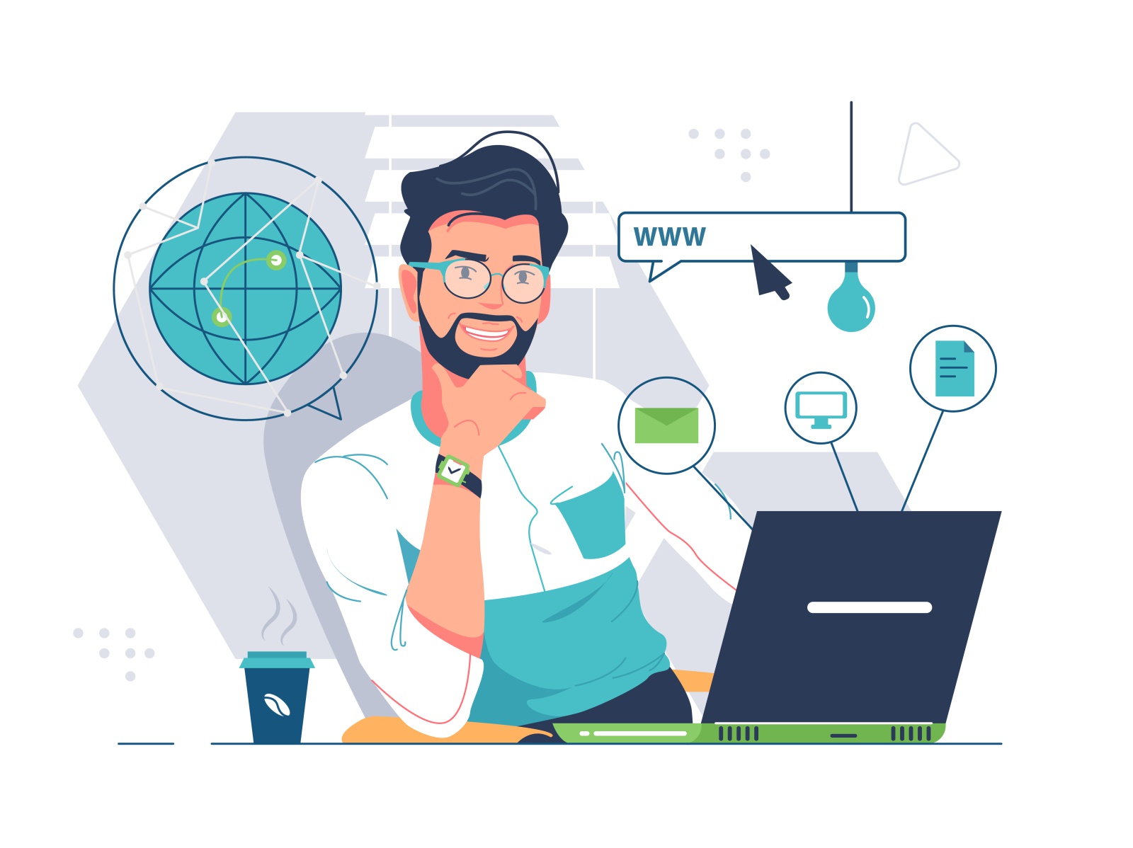 Computer science computer science graphic design branding ui logo busi.jpg