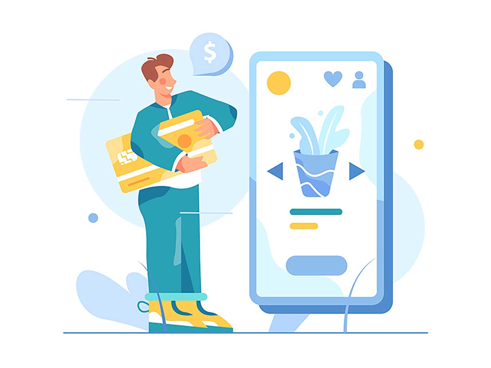 Credit card credit illustration concept payment card banking buy art t.jpg