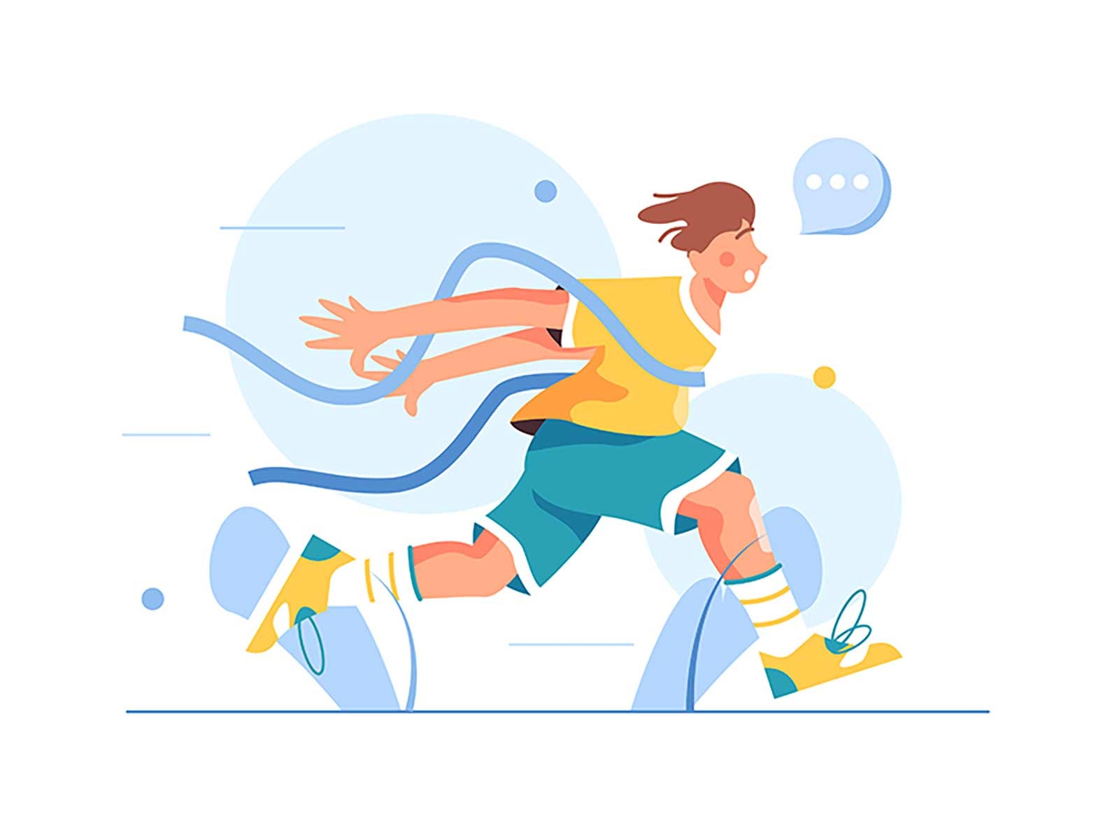 Finish champion first illustration race finish runner competition winn.jpg