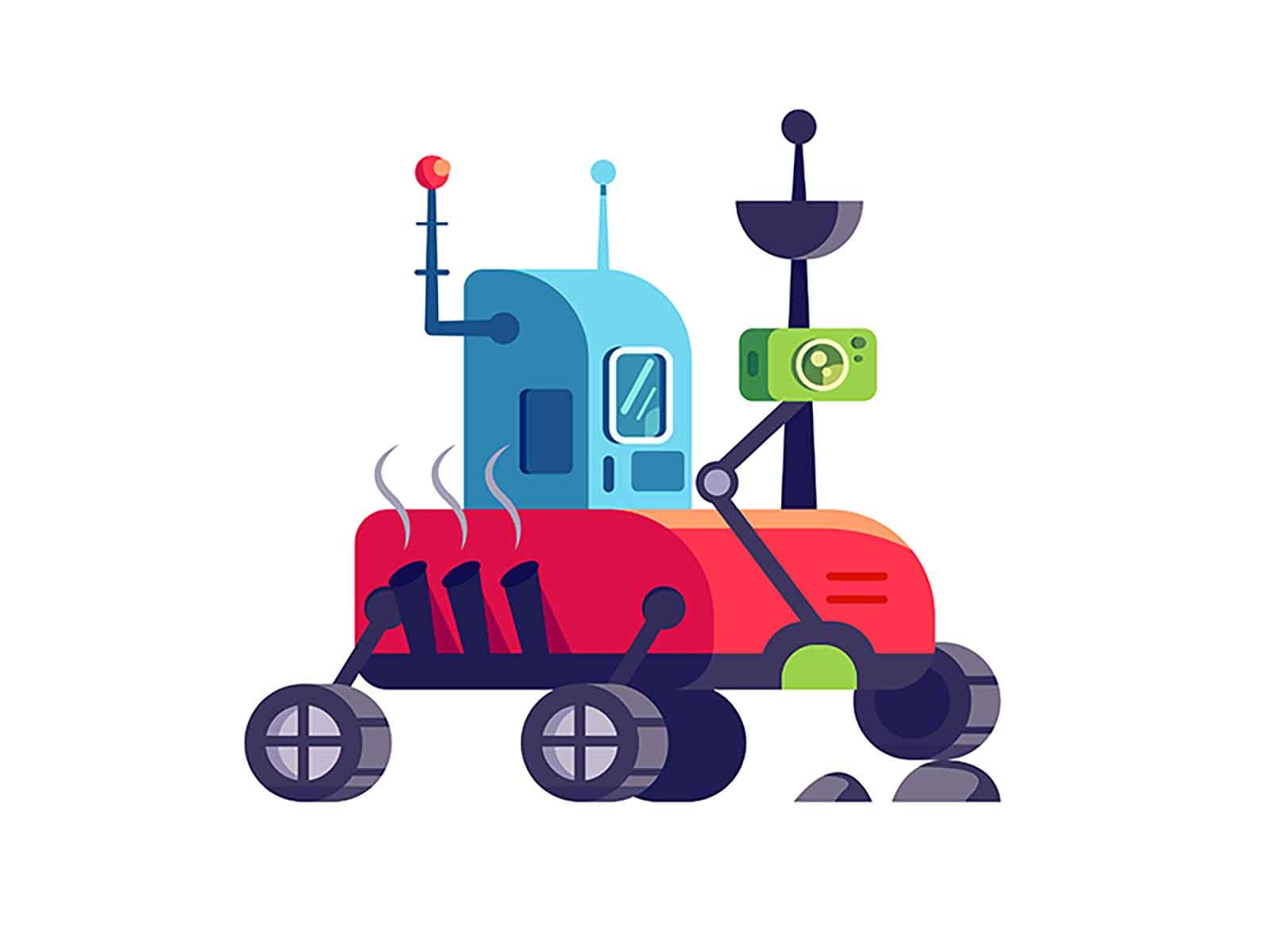 Mars or moon rover. exploration universe equipment research travel mis.jpg