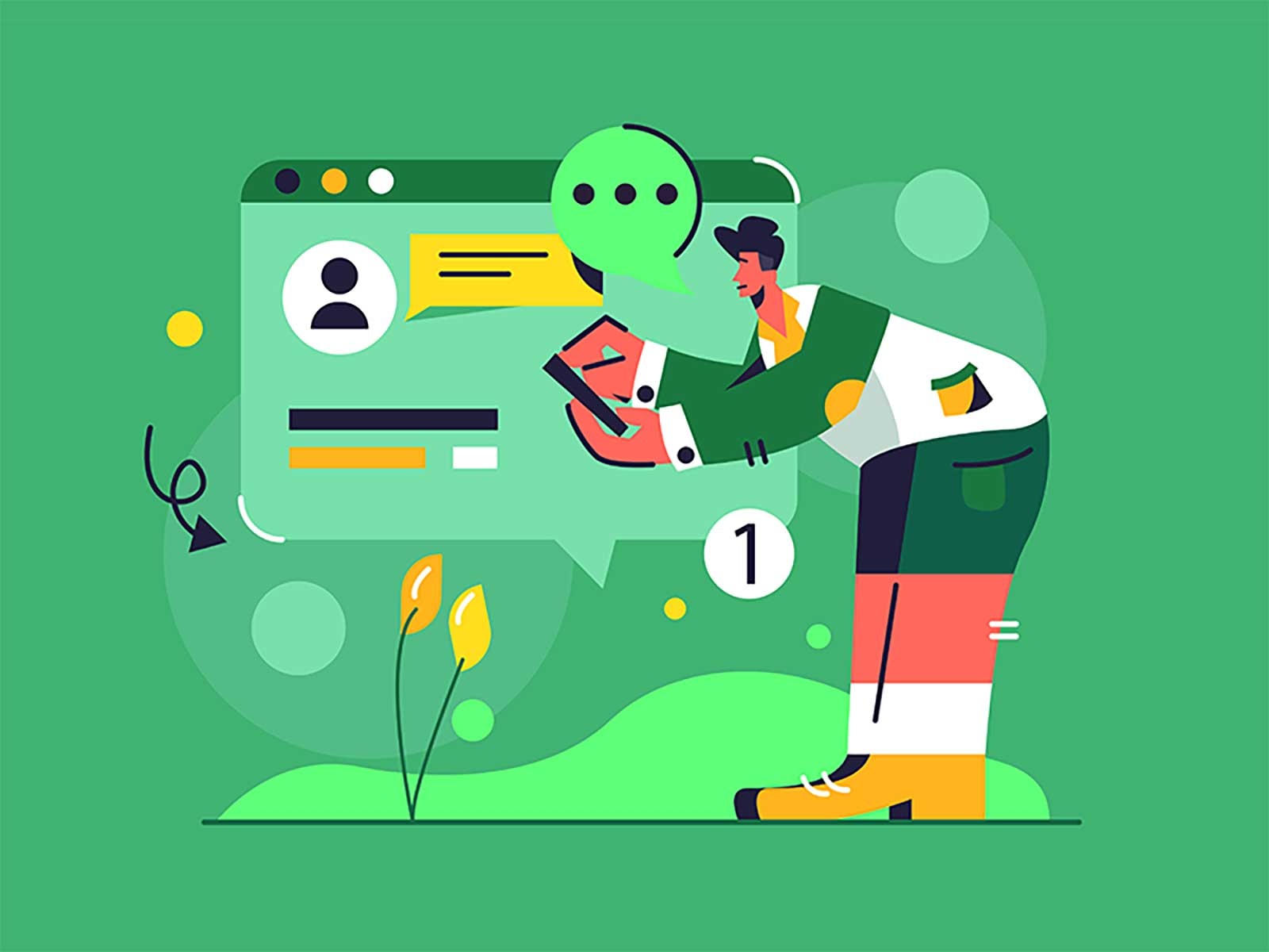 Message feedback illustration message chat flat concept social technol.jpg