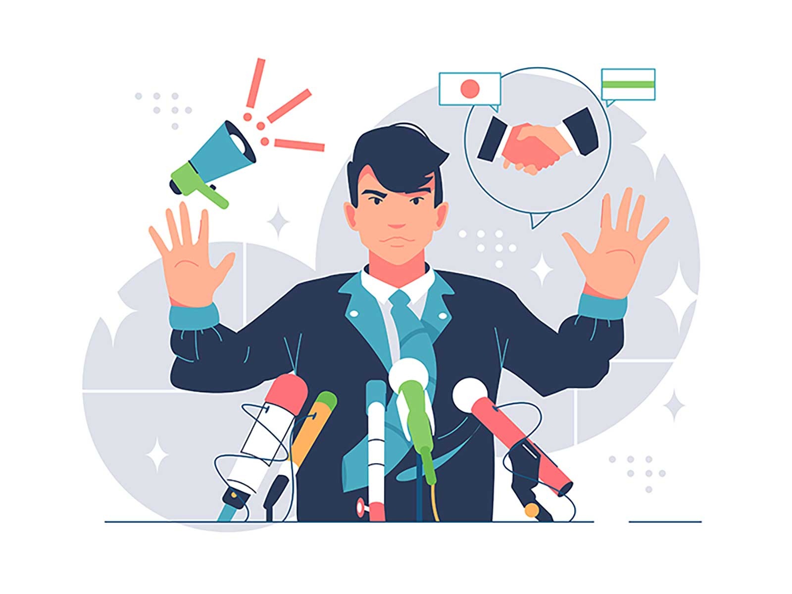 Political science politics character graphic design branding ui logo b.jpg
