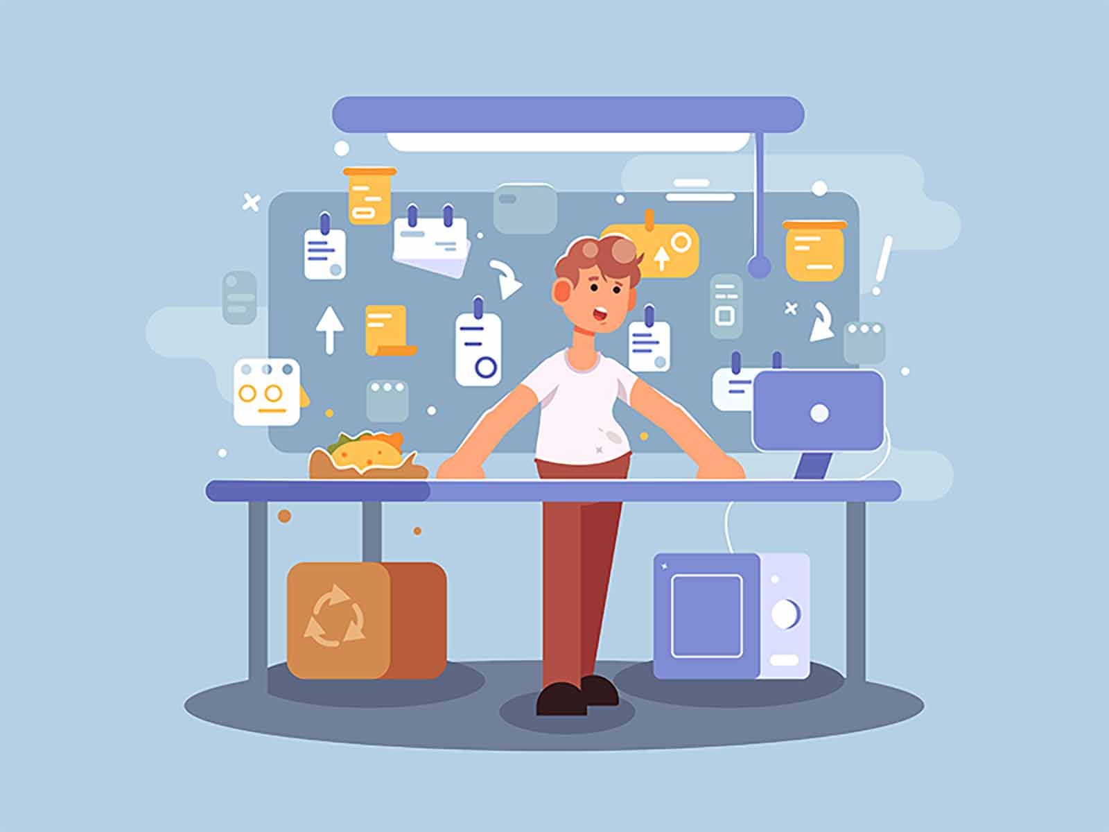 Tasks management development process project flat illustration task pa.jpg