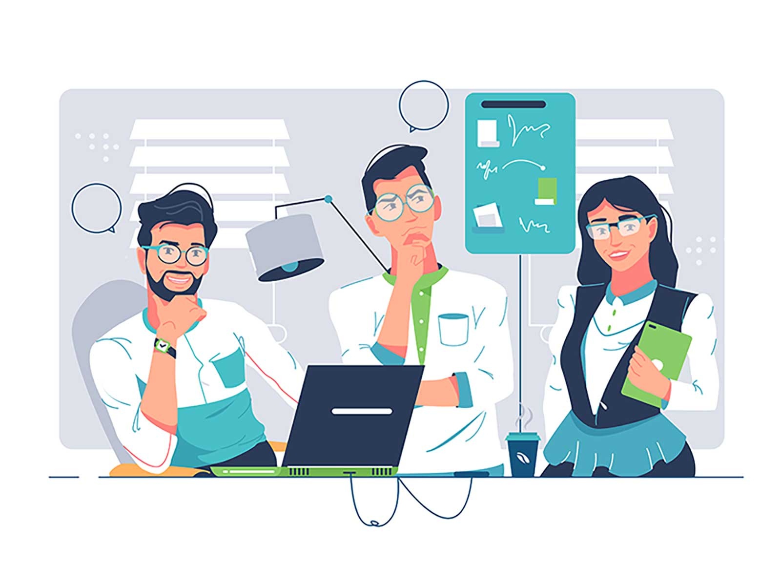 Teamwork teamwork graphic design ui branding logo business person cart.jpg