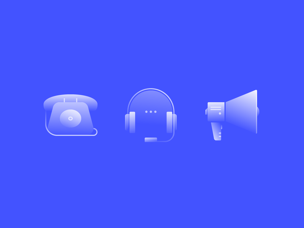 Alpha Icons  Communication megaphone technology marketing support tele.png